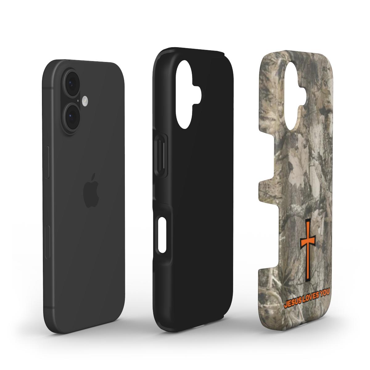 Jesus Loves You – Camo Orange