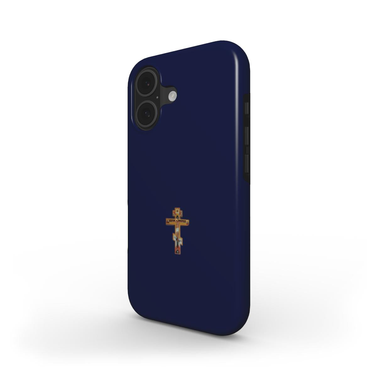 Crucifix - Navy Blue