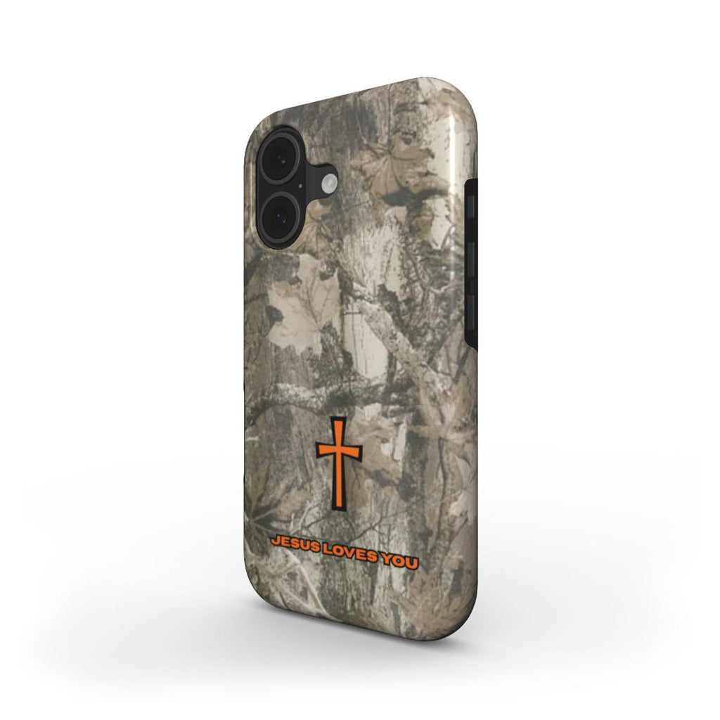 Jesus Loves You – Camo Orange