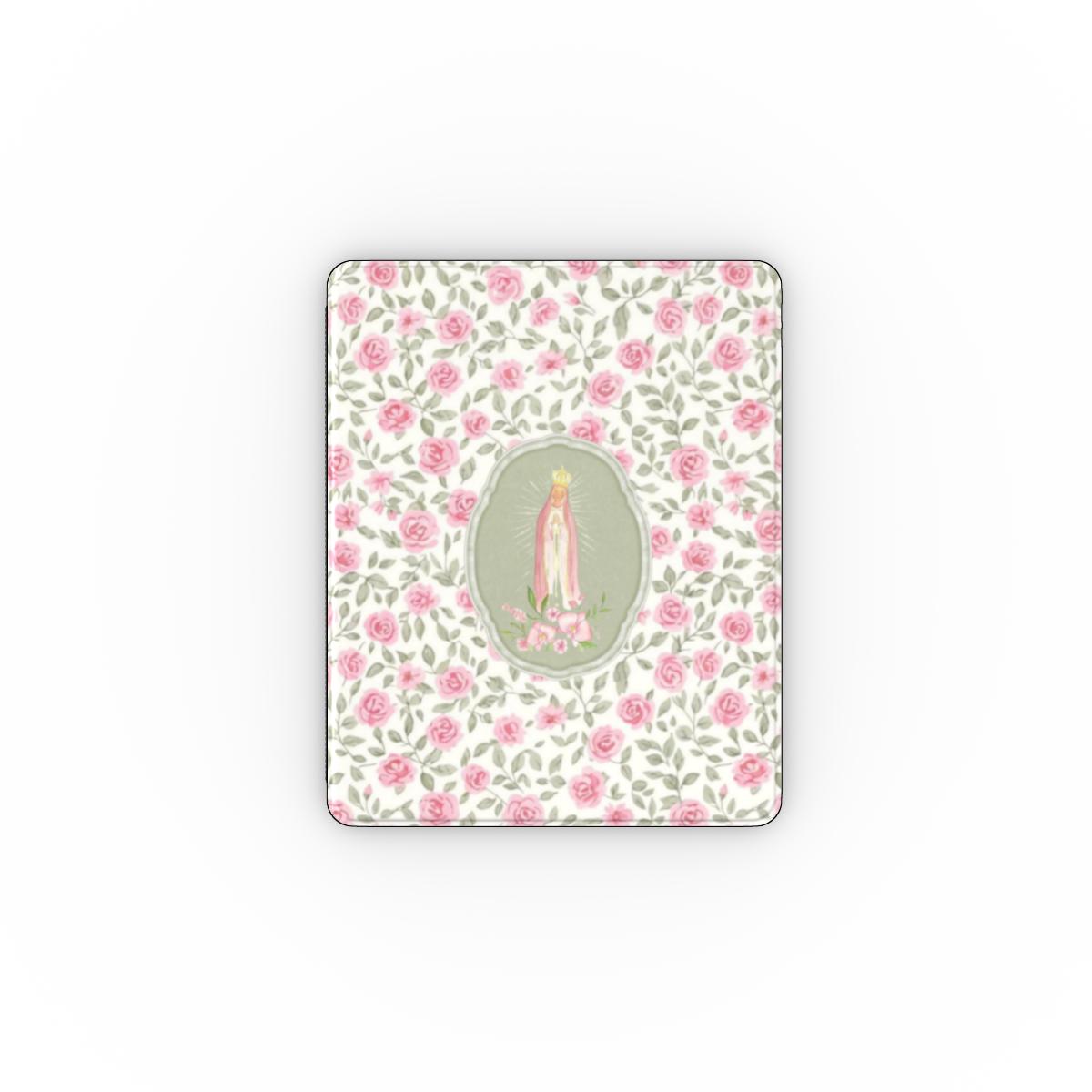 Mother Mary flowers iPad case