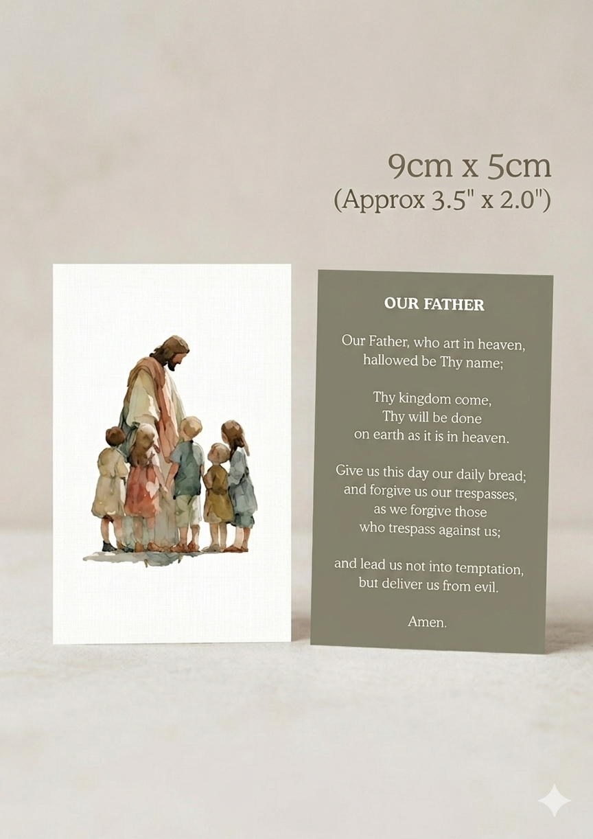 Our Father – Prayer Card