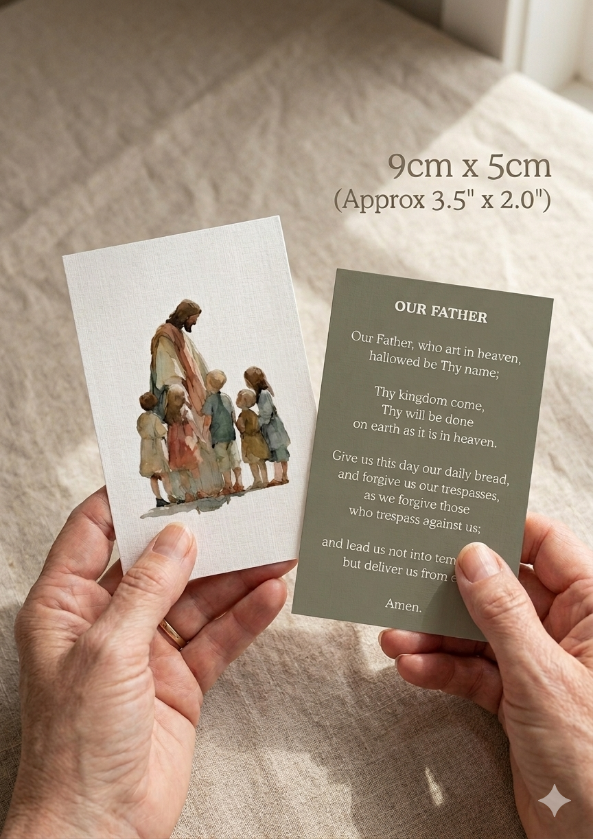 Our Father – Prayer Card