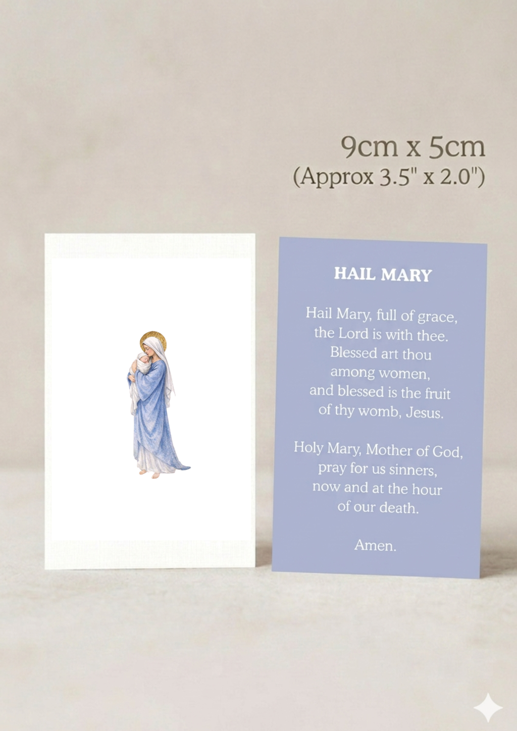 Hail Mary – Prayer Card